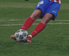 A looped video showcasing Julian Alvarez disallowed goal